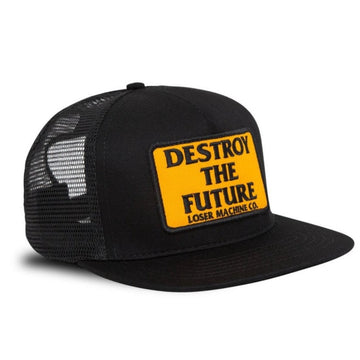 LOSER MACHINE DESTROY TRUCKER BLACK - The Drive Skateshop