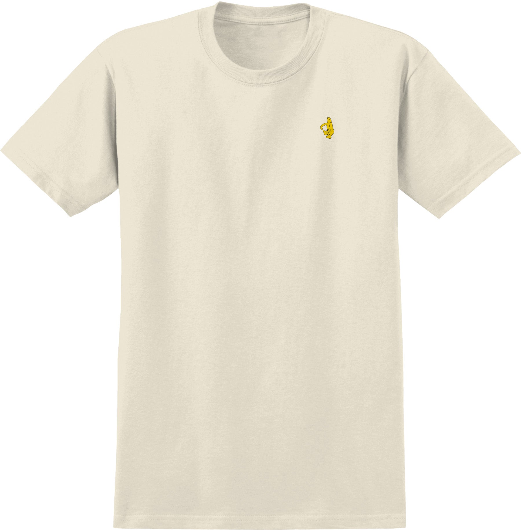 KROOKED SHMOO EMB T-SHIRT NATURAL - The Drive Skateshop