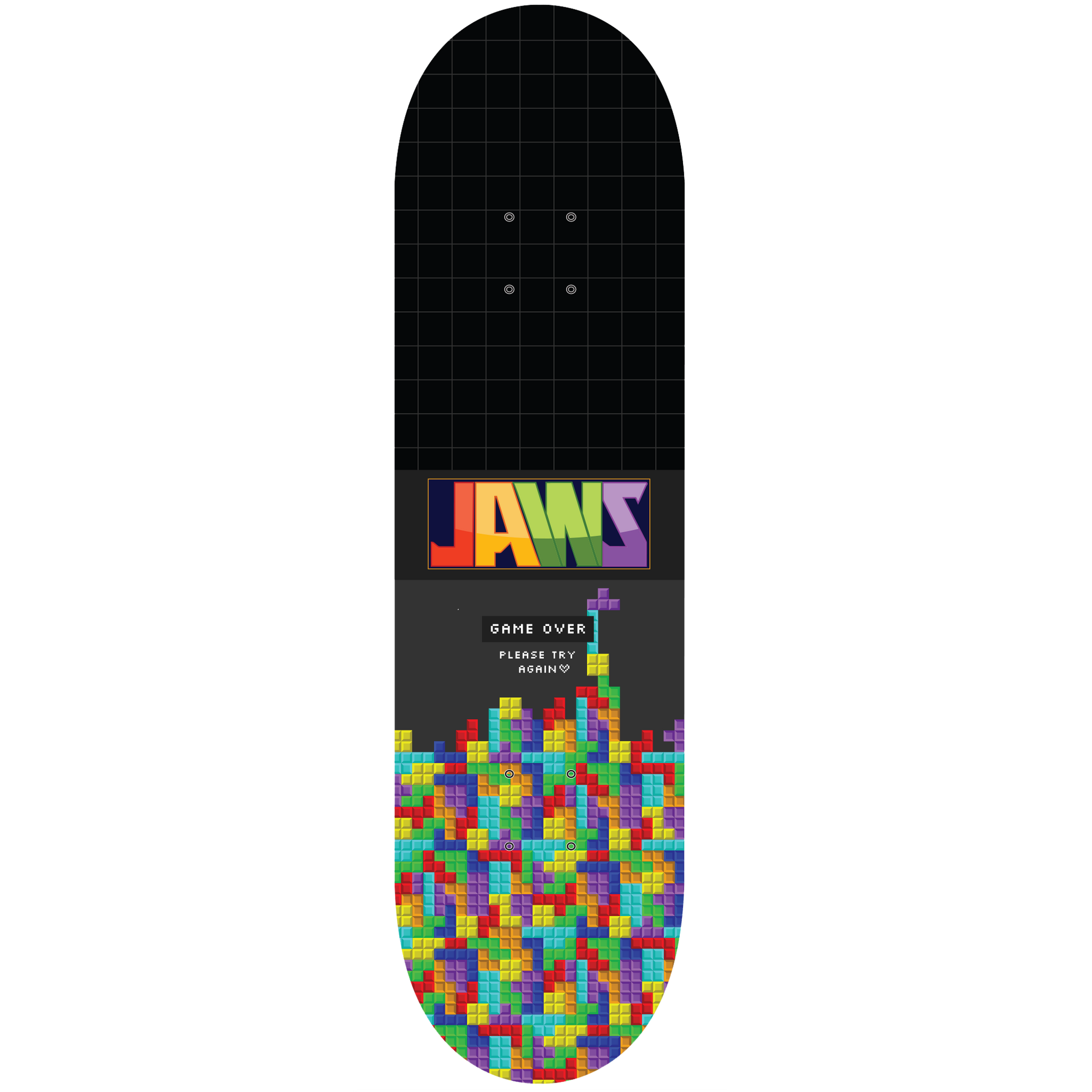 BIRDHOUSE JAWS GAME OVER DECK (8.25") - The Drive Skateshop