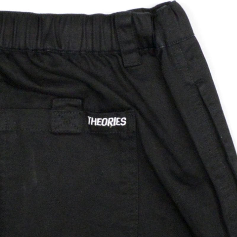 THEORIES PANTS STAMP LOUNGE BLACK - The Drive Skateshop