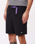 OBEY EASY RELAXED TRACK SHORT BLACK