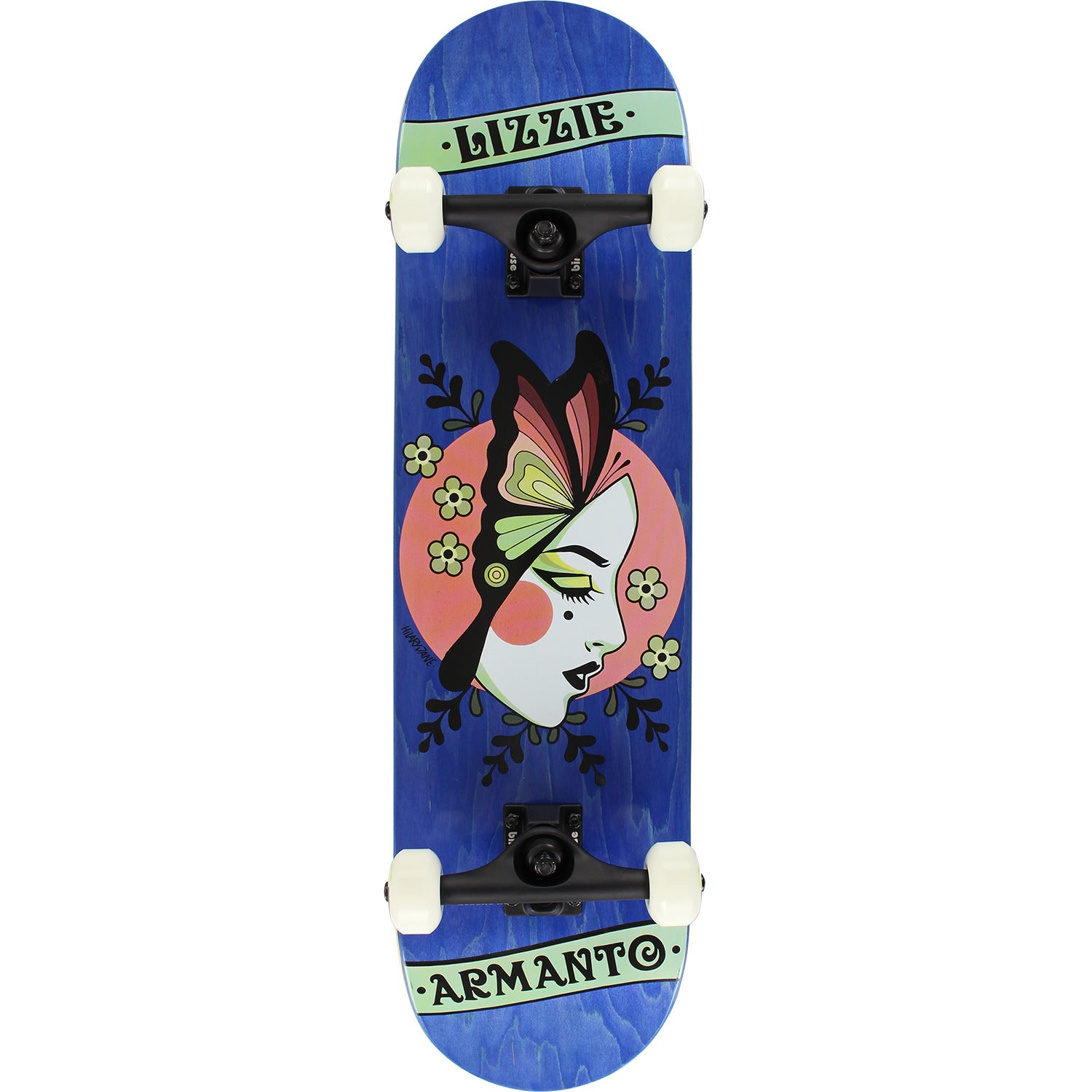 BIRDHOUSE HIGH GRADE - ARMANTO RED BUTTERFLY BLUE (8&quot; x 31.5&quot;) - The Drive Skateshop
