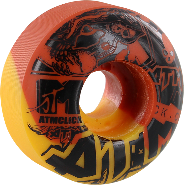 ATM WHEELS - STICKER 101a (51MM) - The Drive Skateshop