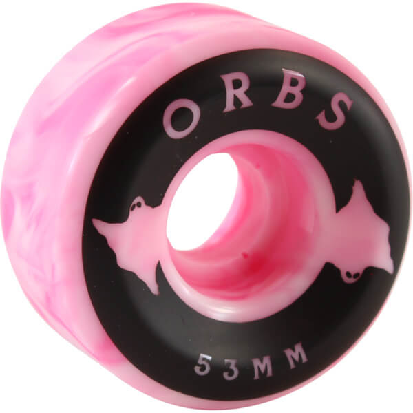 ORBS WHEELS - SPECTERS 99A (53MM) SWIRLS PINK/WHITE