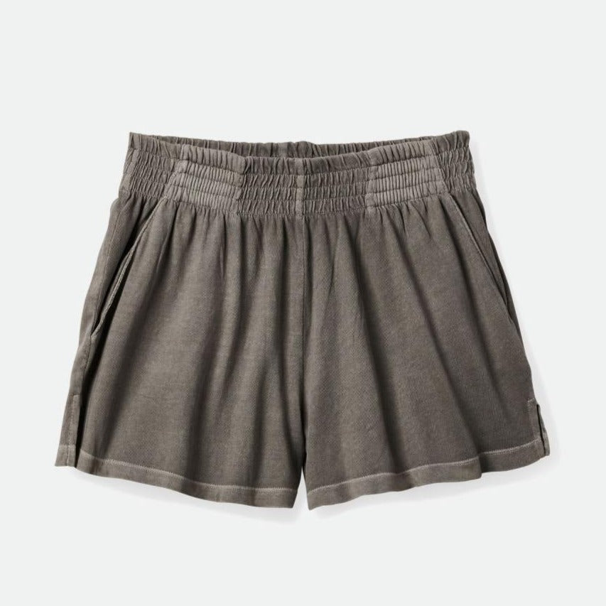 BRIXTON WOMENS CAREFREE SHORT WASHED BLACK