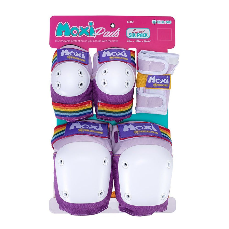 187 KILLER PADS SET LAVENDER - JUNIOR (KNEES,ELBOWS & WRISTS) - The Drive Skateshop