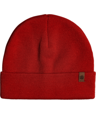 ELEMENT BEANIE - CARRIER RED - The Drive Skateshop