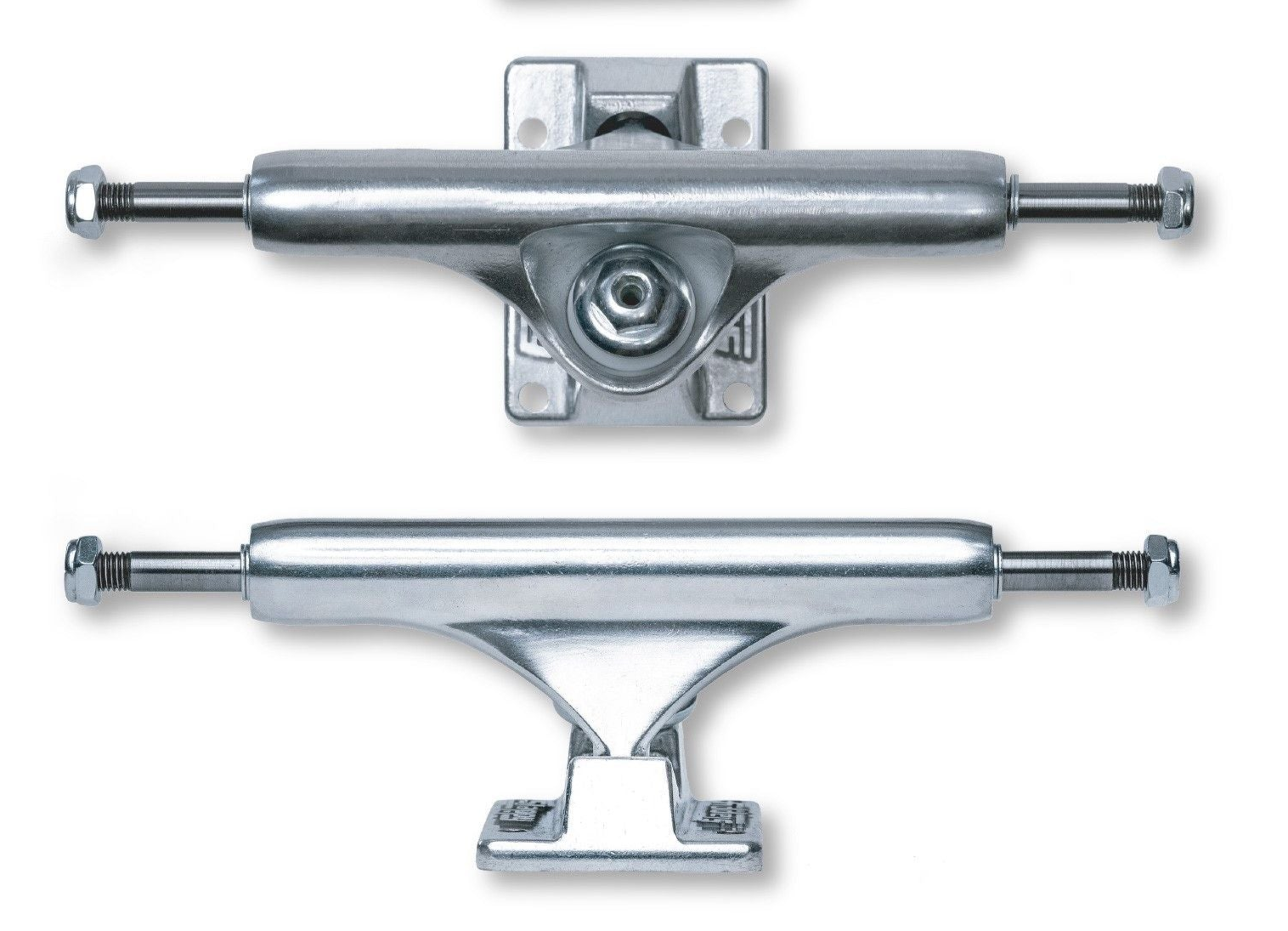 SLAPPY TRUCKS INVERTED HOLLOW SILVER - The Drive Skateshop