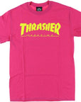 THRASHER SKATE MAG TEE PINK - The Drive Skateshop
