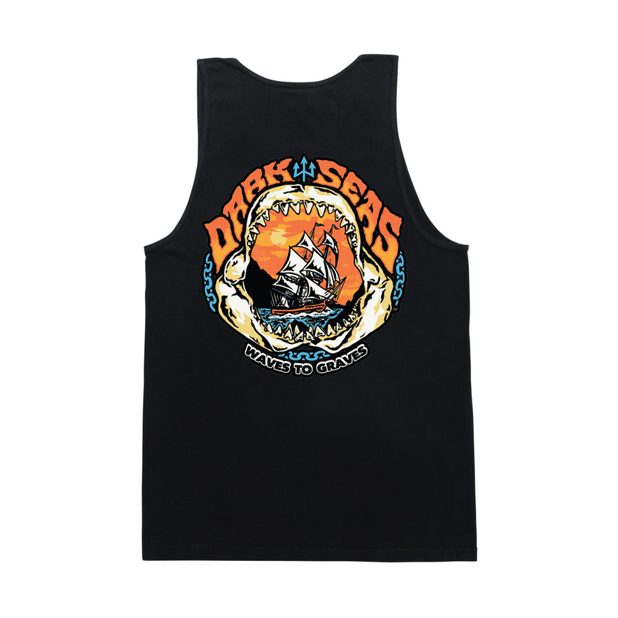 DARK SEAS DEAD OF NIGHT STOCK TANK TOP BLACK