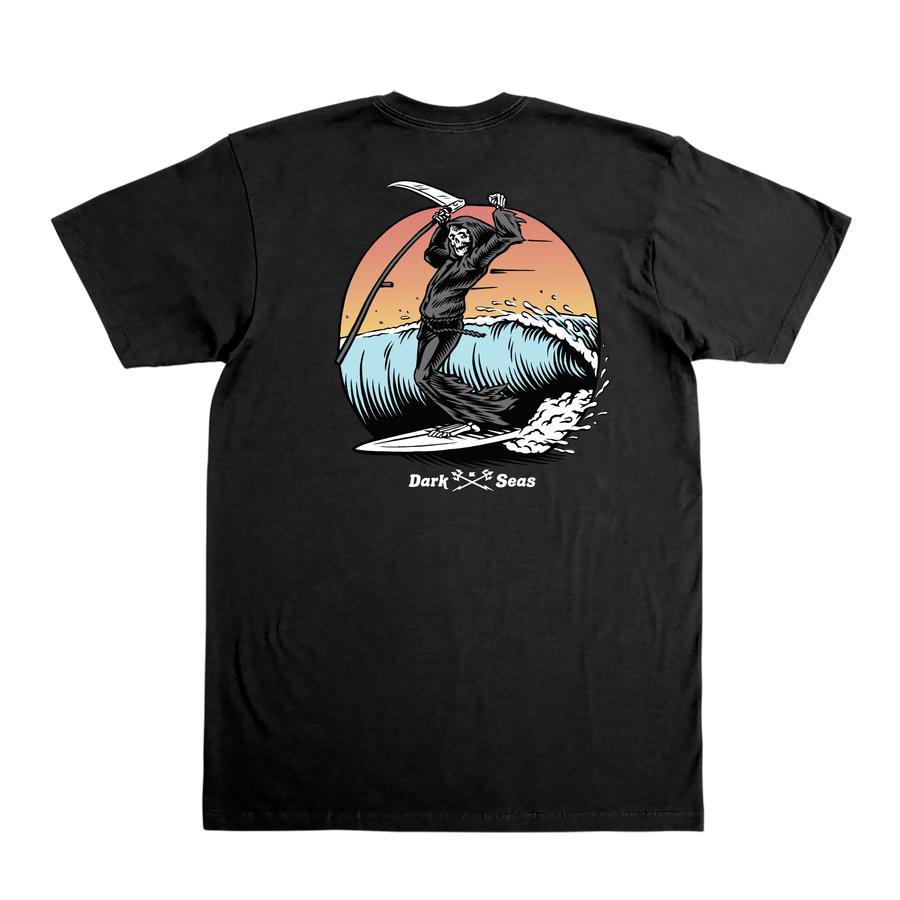 DARK SEAS LAST RIDE STOCK T-SHIRT BLACK