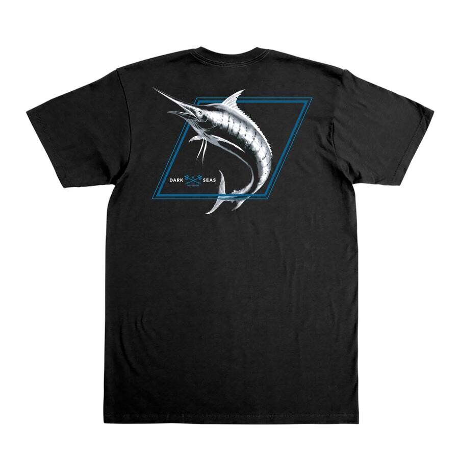 DARK SEAS T-SHIRT - MARLIN GLOW BLACK