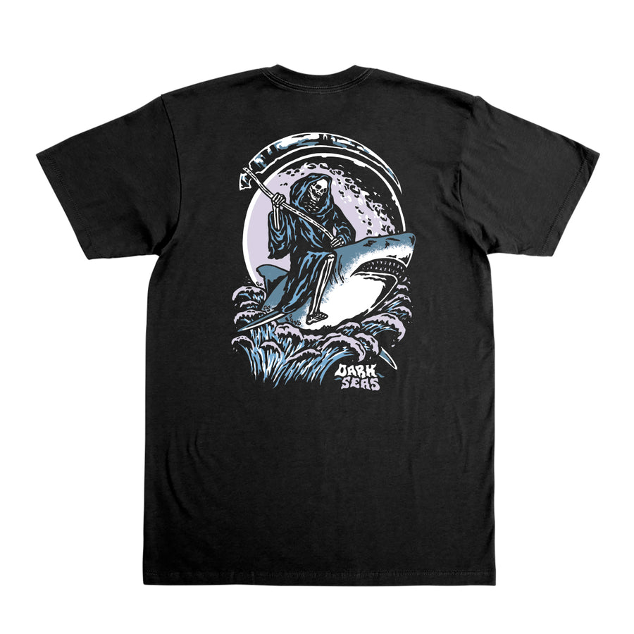 DARK SEAS FULL MOON FANTOM STOCK TEE BLACK