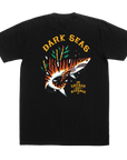 DARK SEAS TIGER SHARK PREMIUM TEE BLACK - The Drive Skateshop