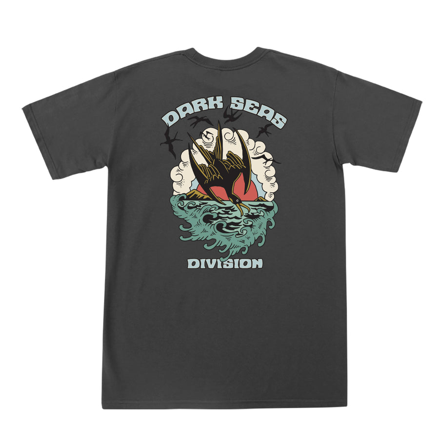 DARK SEAS IWA PREMIUM T-SHIRT CHARCOAL