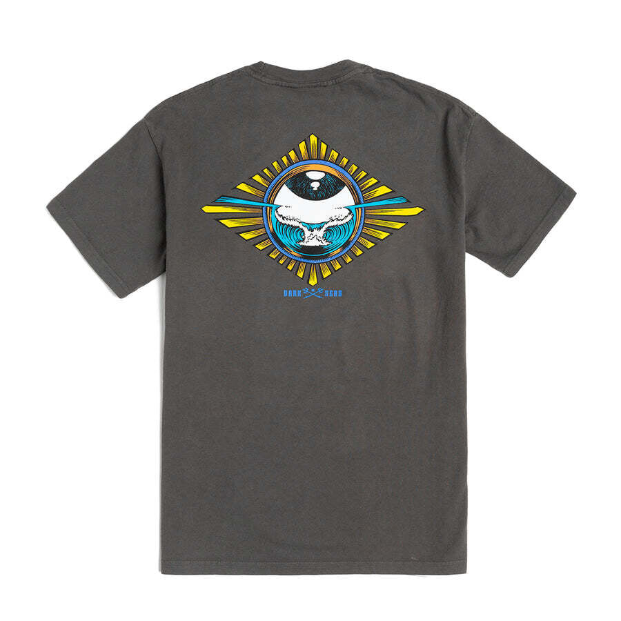 DARK SEAS PERSPECTIVE PIGMENT T-SHIRT BLACK