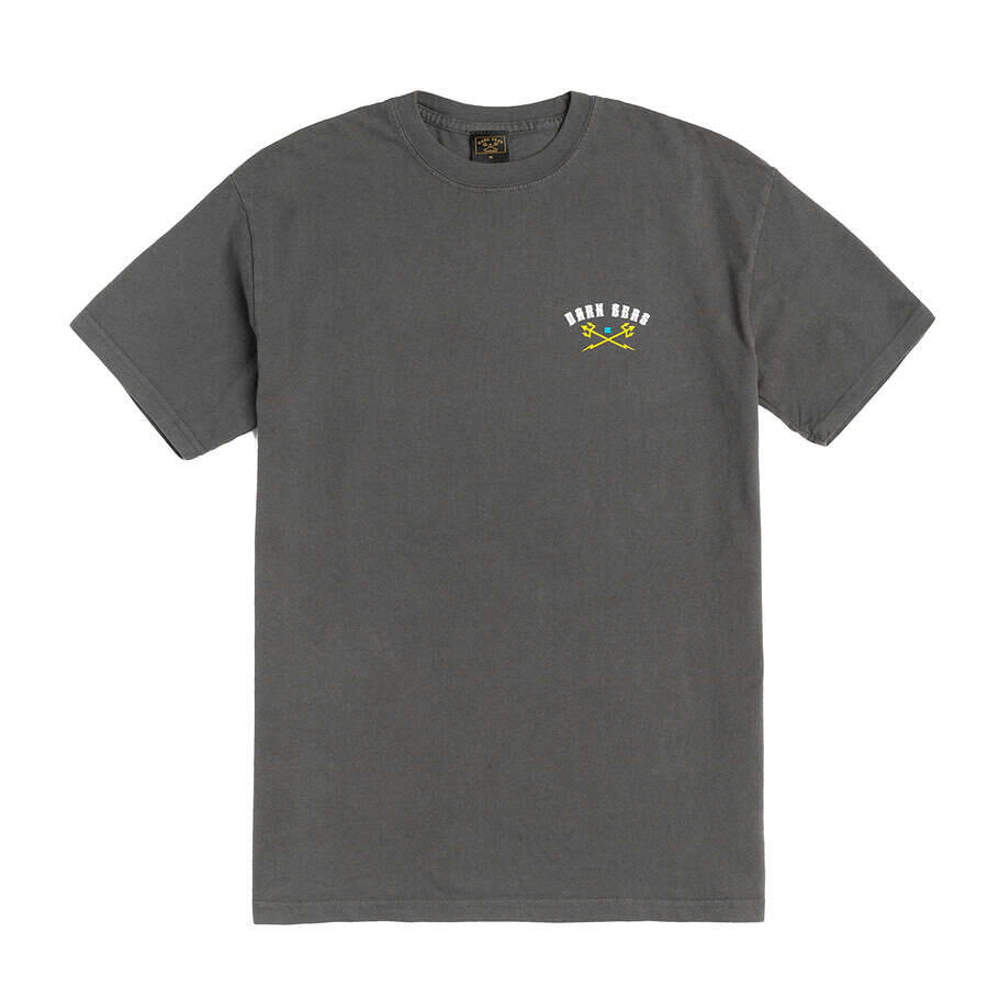 DARK SEAS PERSPECTIVE PIGMENT T-SHIRT BLACK