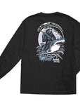 DARK SEAS FULL MOON FANTOM LONGSLEEVE TEE BLACK