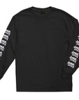 DARK SEAS FULL MOON FANTOM LONGSLEEVE TEE BLACK