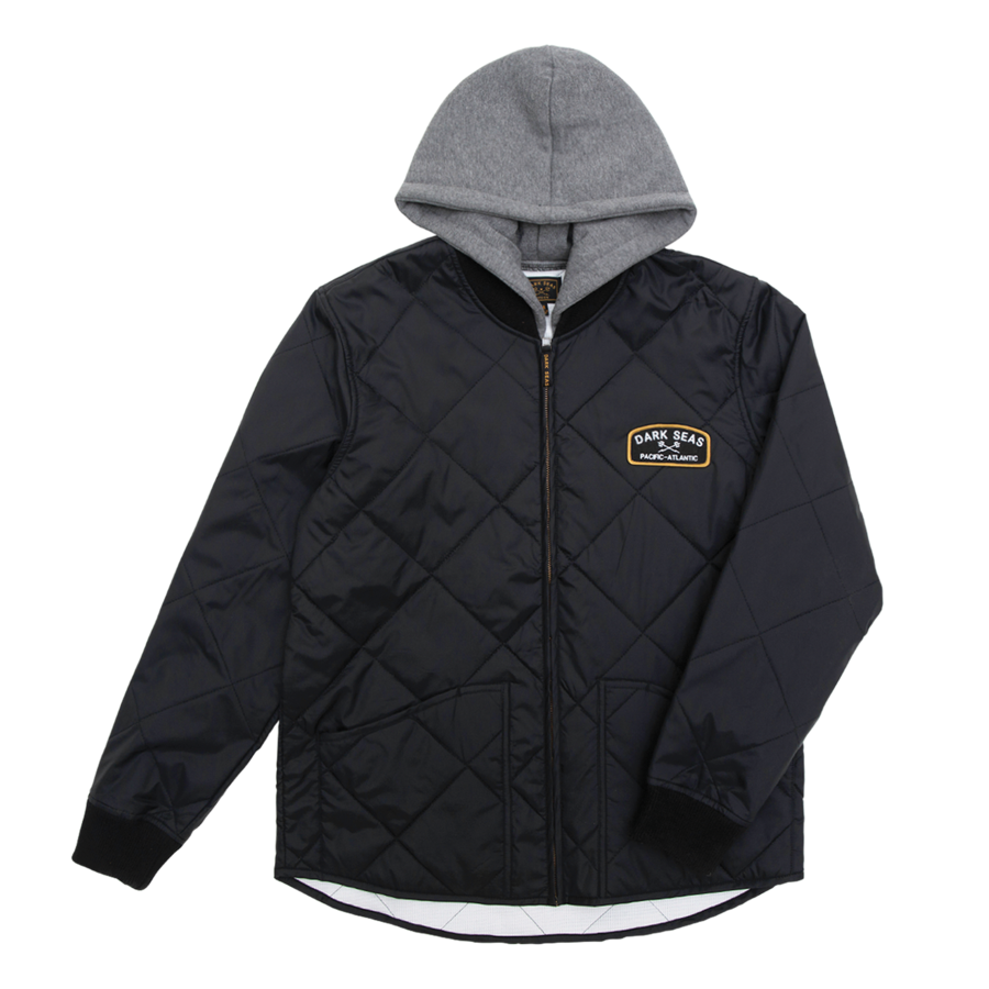 DARK SEAS ROCKPILES II JACKET BLACK - The Drive Skateshop