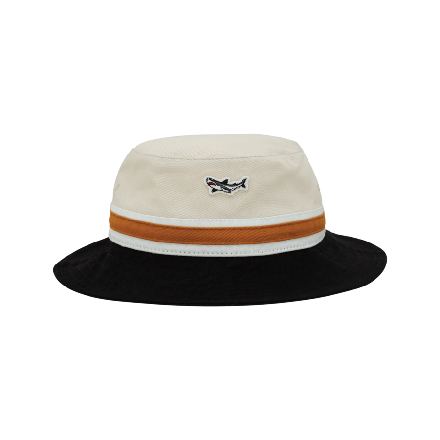 DARK SEAS GOTHARD BUCKET HAT WHITE/BLACK