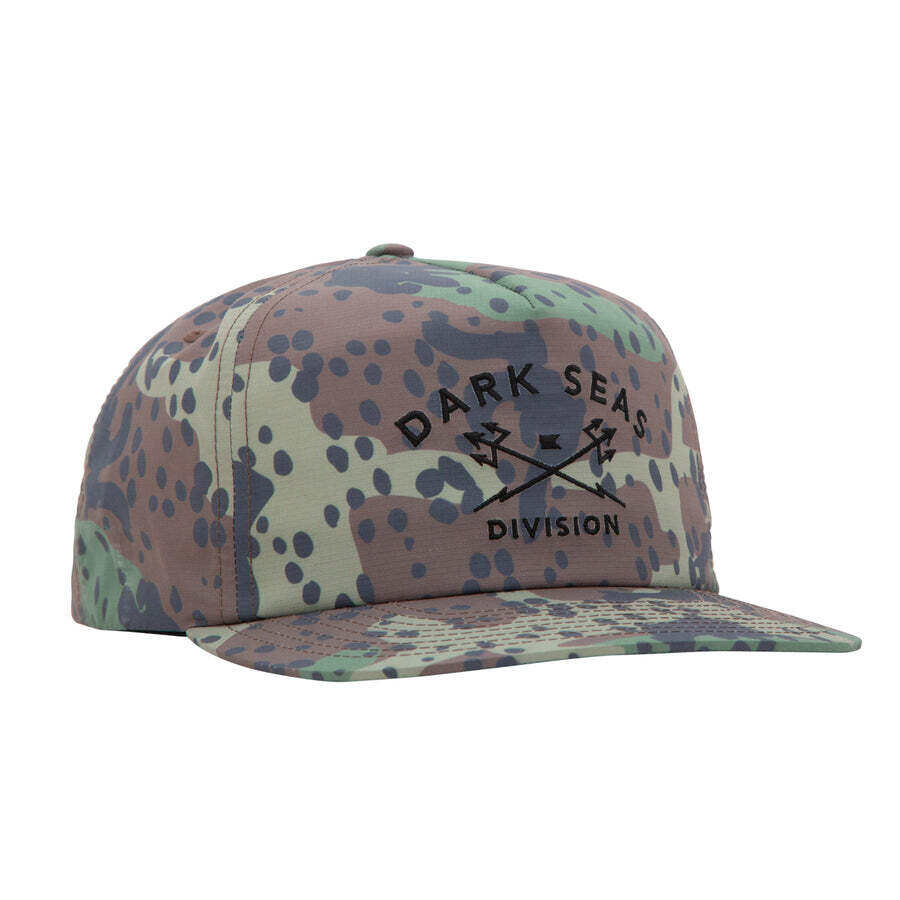 DARK SEAS TRIDENTS NYLON SNAPBACK CAMO