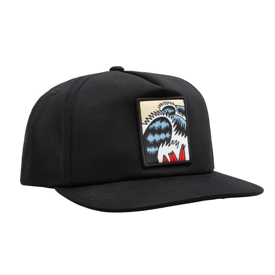 DARK SEAS LINEUP SNAPBACK BLACK