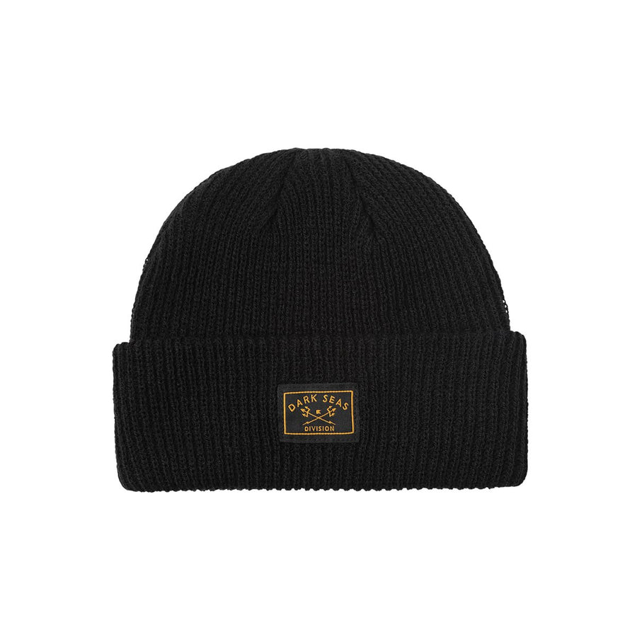 DARK SEAS KINTER BEANIE BLACK - The Drive Skateshop