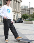 THEORIES PANTS PLAZA JEANS - BLACK - The Drive Skateshop