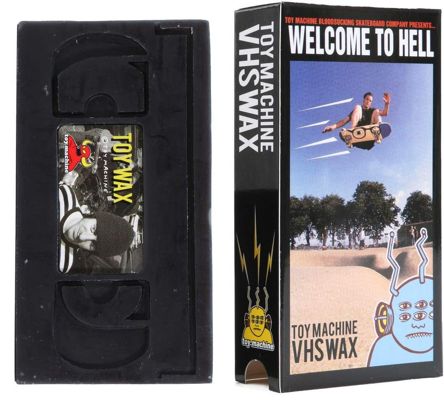 TOY MACHINE WELCOME TO HELL VHS WAX - The Drive Skateshop