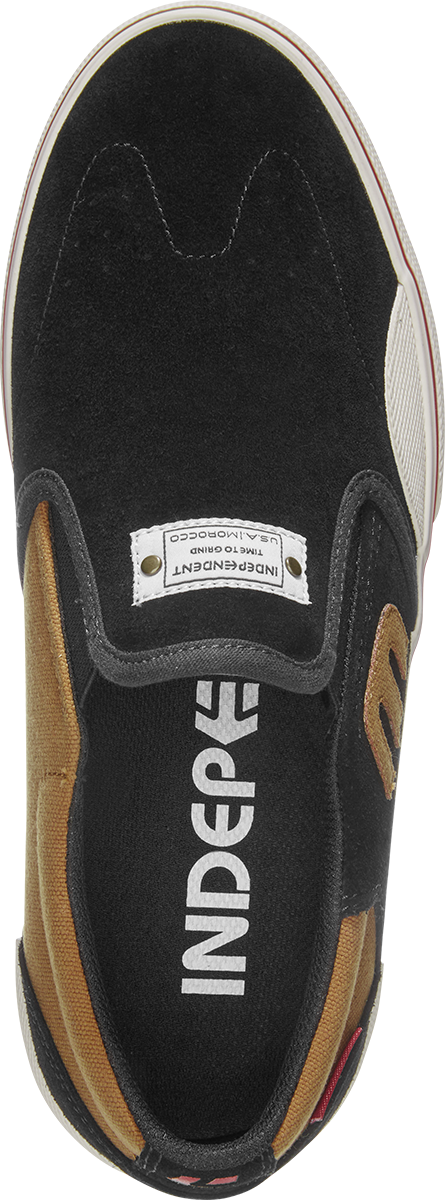 ETNIES X INDEPENDENT MARANA SLIP BLACK/BROWN
