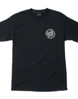 SANTA CRUZ T-SHIRT MFG CLUB DOT BLACK