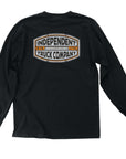 INDEPENDENT LONG SLEEVE T-SHIRT ITC CURB BLACK - The Drive Skateshop