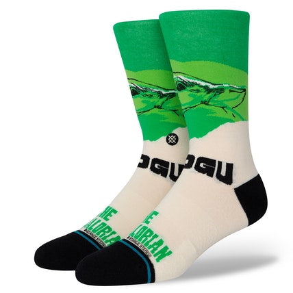 STANCE SOCKS GROGU WEST GREEN - The Drive Skateshop