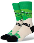 STANCE SOCKS GROGU WEST GREEN - The Drive Skateshop