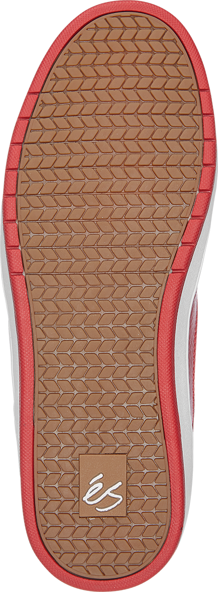 ES ACCEL SLIM RED/WHITE - The Drive Skateshop
