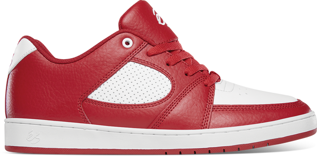 ES ACCEL SLIM RED/WHITE - The Drive Skateshop