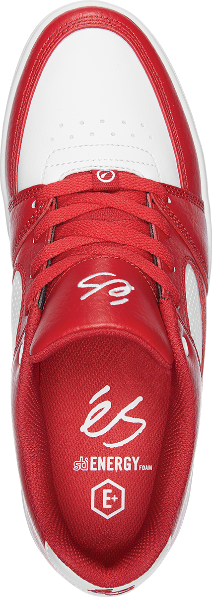ES ACCEL SLIM RED/WHITE - The Drive Skateshop