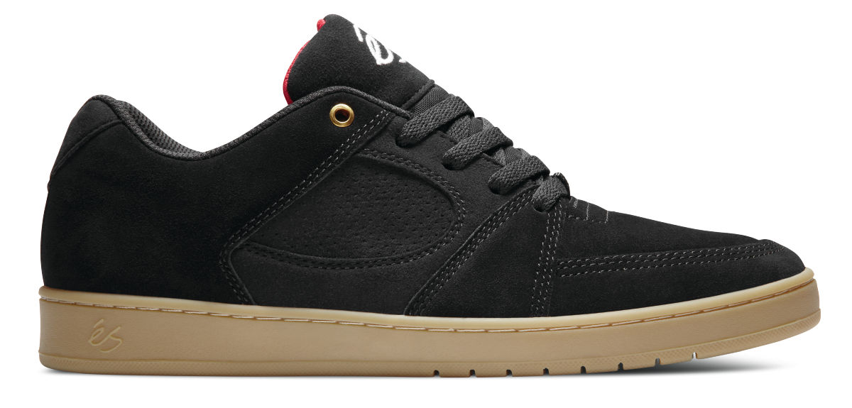 ES ACCEL SLIM BLACK/GUM - The Drive Skateshop