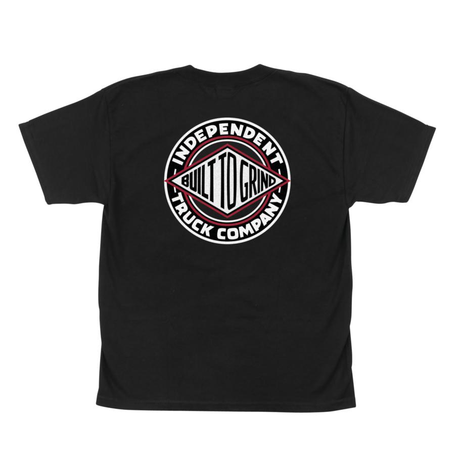 INDEPENDENT YOUTH T-SHIRT BTG SUMMIT BLACK - The Drive Skateshop