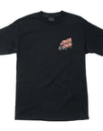 SANTA CRUZ T-SHIRT DRESSEN ROSES CLUB BLACK - The Drive Skateshop