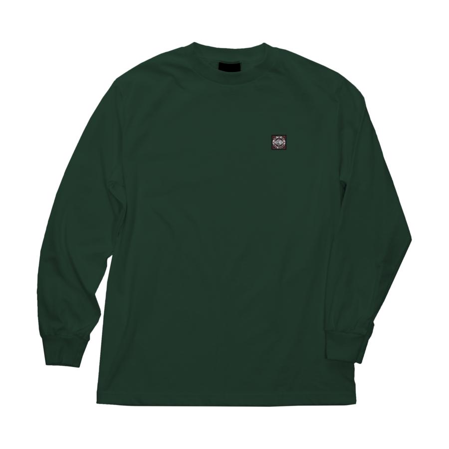 INDEPENDENT L/S T-SHIRT BTG RTB BOMBERS FOREST GREEN