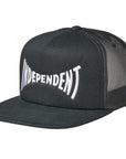 INDEPENDENT MESH TRUCKER SPAN BLACK