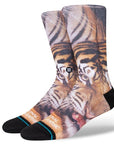 STANCE SOCKS TWO TIGERS BLACK - The Drive Skateshop
