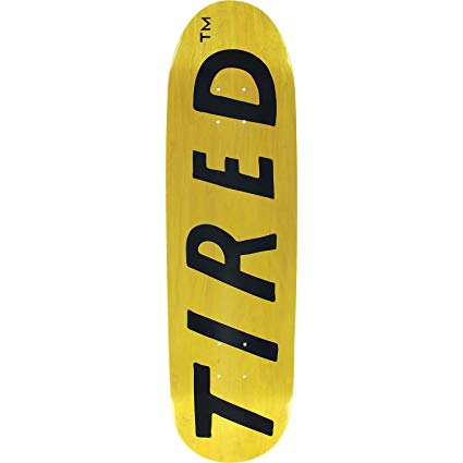 TIRED UPCASE LOGO ON DEAL (8.75&quot;) - The Drive Skateshop