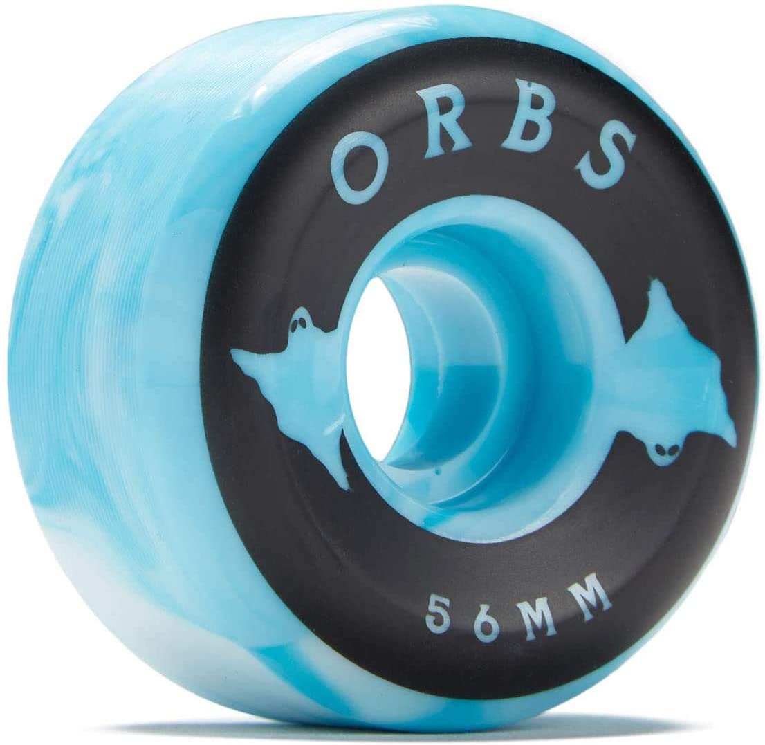 ORBS WHEELS - SPECTERS 99A (56MM) SWIRLS BLUE/WHITE