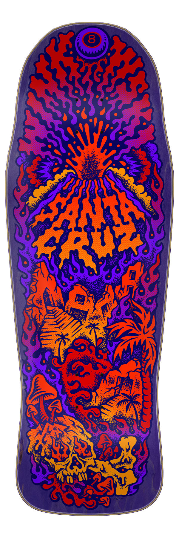 SANTA CRUZ DECK WINKOWSKI VOLCANO (10.34") - The Drive Skateshop