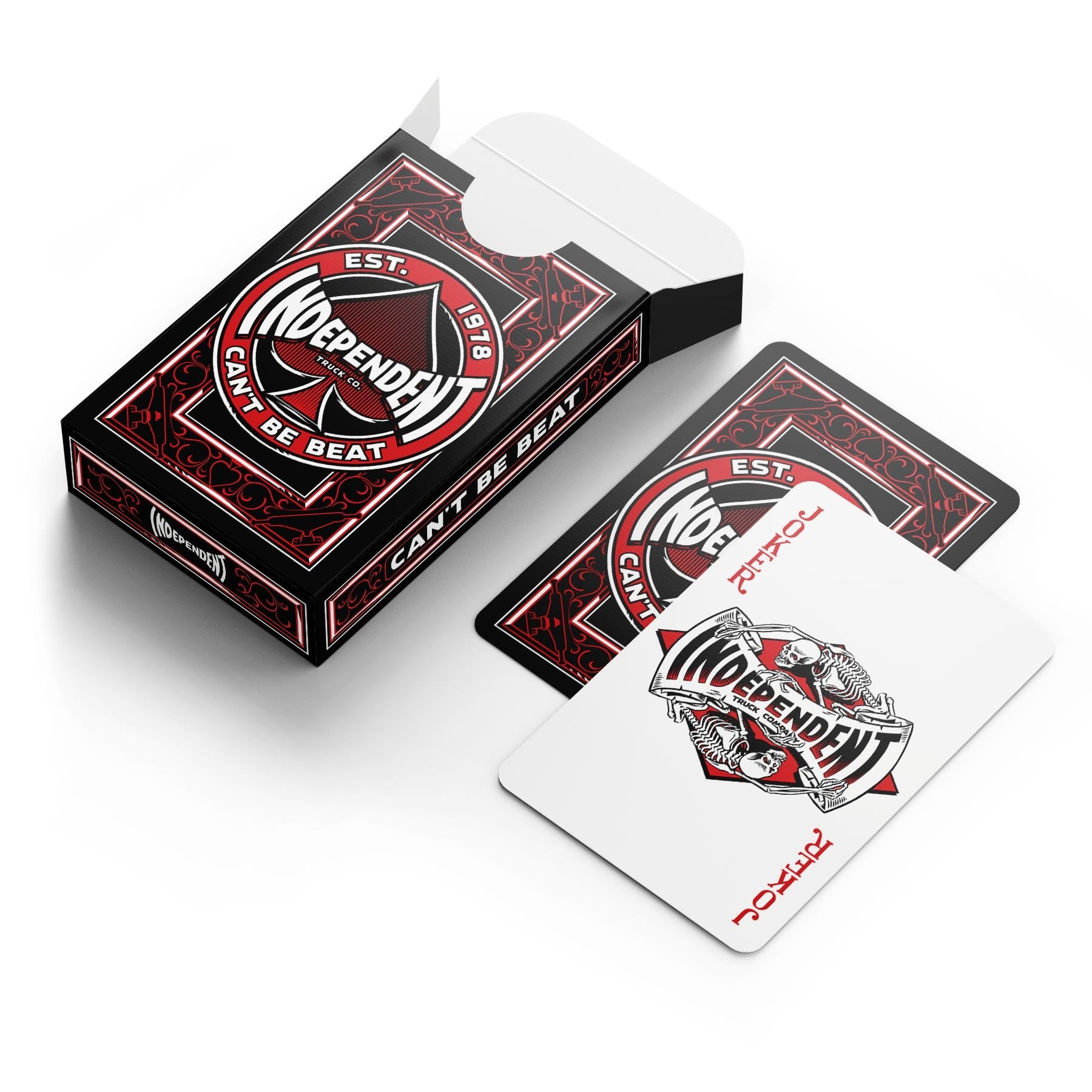 INDEPENDENT PLAYING CARDS "CANT BE BEAT"
