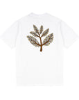 MAGENTA TREE PLANT TEE WHITE - The Drive Skateshop