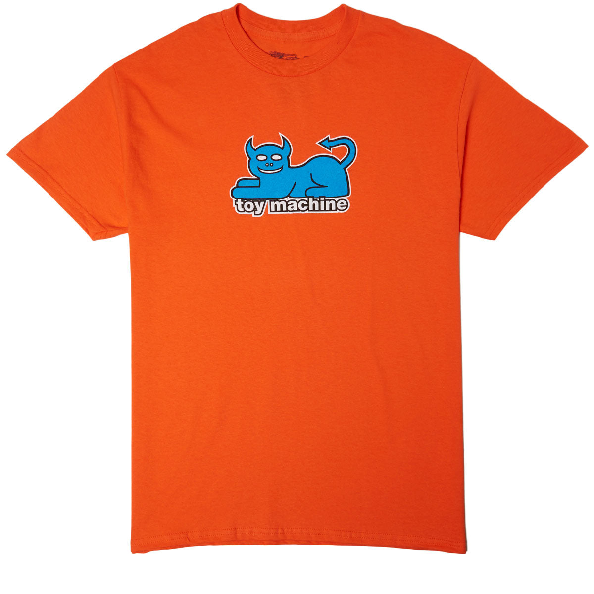 TOY MACHINE DEVIL CAT YOUTH T-SHIRT ORANGE